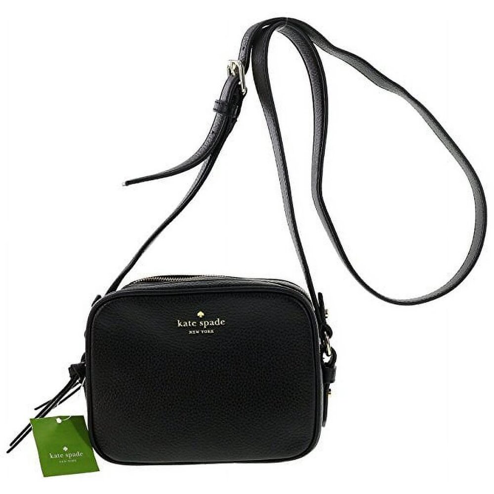 Kate Spade Pyper Mulberry Street Crossbody Black Pebbled Leather NWT - Picture 12 of 16